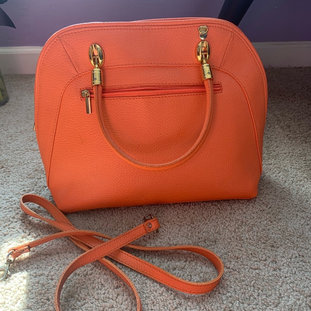 Muska Pebble leather bag